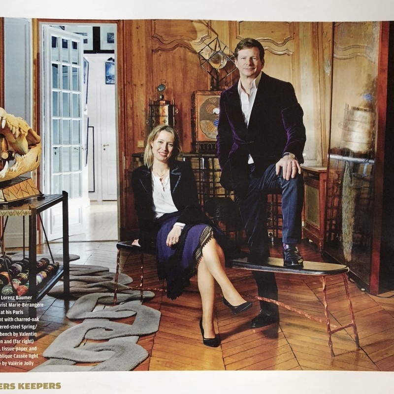 Financials Times - How to spend it - Marie-Bérangère Gosserez and Lorenz Baümer : Crossed portraits 